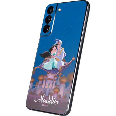 Disney Aladdin and Jasmine Magic Carpet Galaxy S22 Plus Skin