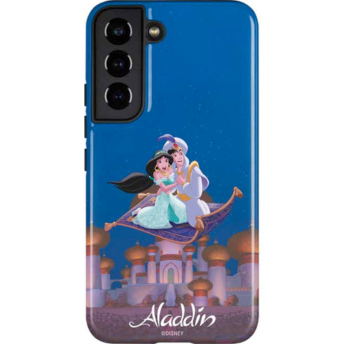 Disney Aladdin and Jasmine Magic Carpet Galaxy S22 Pro Case