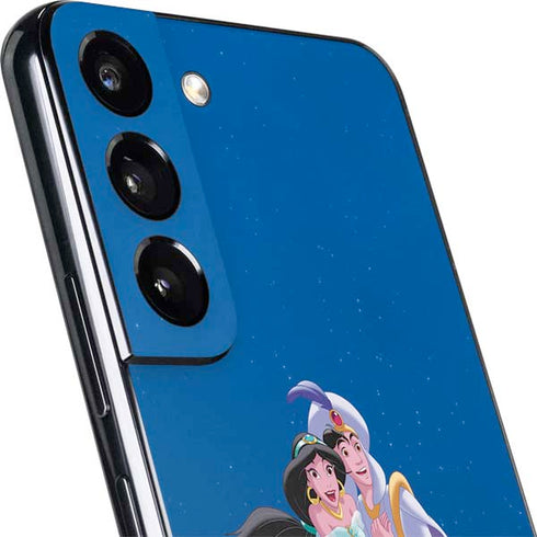 Disney Aladdin and Jasmine Magic Carpet Galaxy S22 Skin