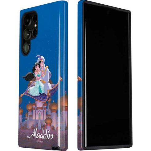 Disney Aladdin and Jasmine Magic Carpet Galaxy S22 Ultra Pro Case
