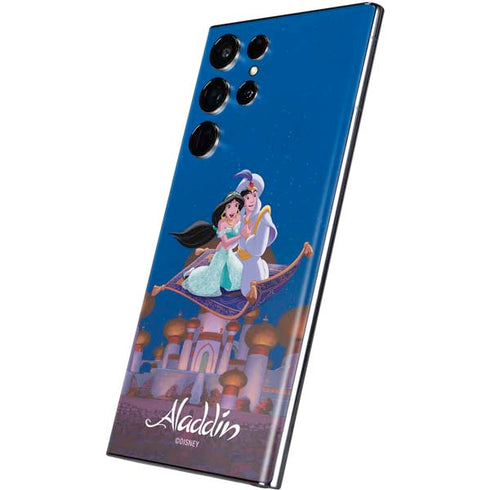 Disney Aladdin and Jasmine Magic Carpet Galaxy S22 Ultra Skin