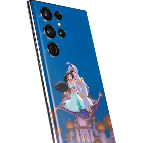 Disney Aladdin and Jasmine Magic Carpet Galaxy S22 Ultra Skin