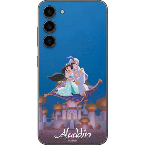 Disney Aladdin and Jasmine Magic Carpet Galaxy S23 Plus Skin