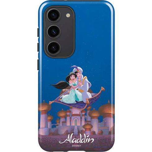 Disney Aladdin and Jasmine Magic Carpet Galaxy S23 Pro Case
