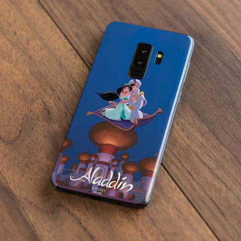Disney Aladdin and Jasmine Magic Carpet Galaxy S9 Plus Skin