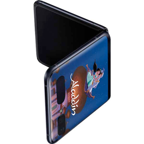 Disney Aladdin and Jasmine Magic Carpet Galaxy Z Flip Skin