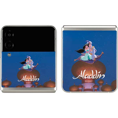 Disney Aladdin and Jasmine Magic Carpet Galaxy Z Flip3 5G Skin