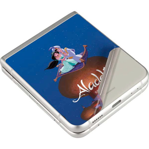 Disney Aladdin and Jasmine Magic Carpet Galaxy Z Flip3 5G Skin