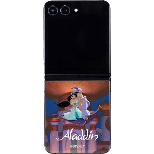 Disney Aladdin and Jasmine Magic Carpet Galaxy Z Flip5 5G Skin