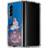 Disney Aladdin and Jasmine Magic Carpet Galaxy Z Fold4 5G Clear Case