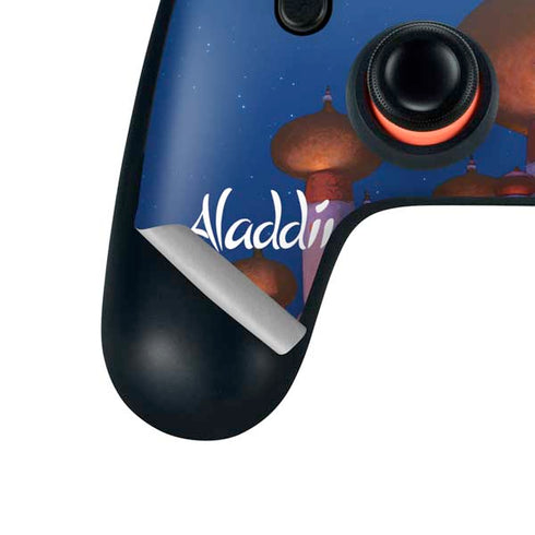 Disney Aladdin and Jasmine Magic Carpet Google Stadia Controller Skin