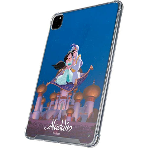 Disney Aladdin and Jasmine Magic Carpet iPad Pro 12.9in (2020) Clear Case