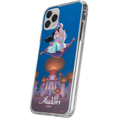 Disney Aladdin and Jasmine Magic Carpet iPhone 11 Pro Clear Case
