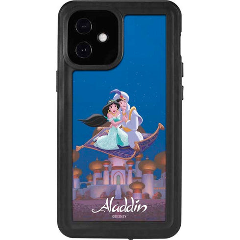 Disney Aladdin and Jasmine Magic Carpet iPhone 12 Mini Waterproof Case