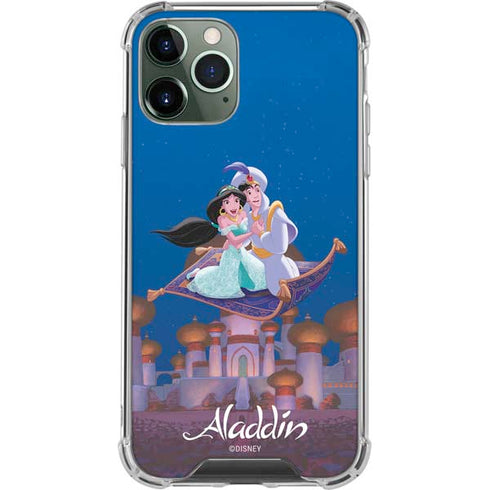 Disney Aladdin and Jasmine Magic Carpet iPhone 12 Pro Clear Case