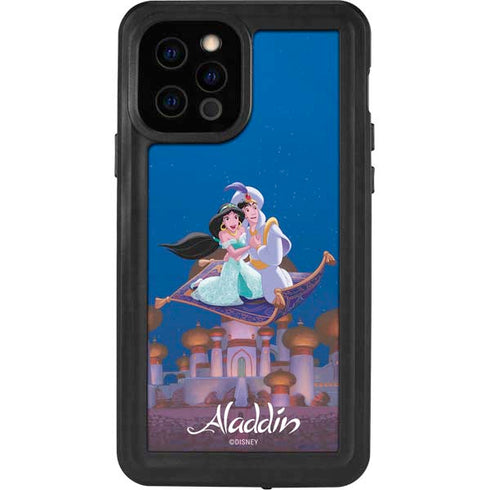 Disney Aladdin and Jasmine Magic Carpet iPhone 12 Pro Waterproof Case
