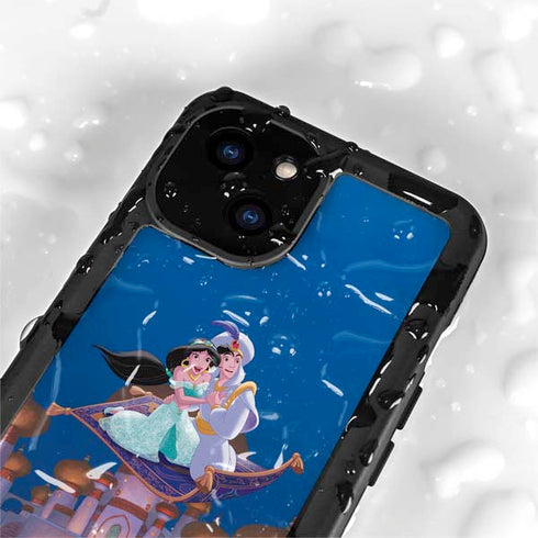 Disney Aladdin and Jasmine Magic Carpet iPhone 13 Mini Waterproof Case