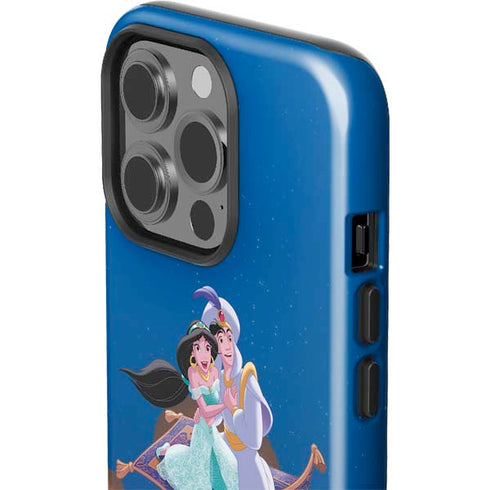 Disney Aladdin and Jasmine Magic Carpet iPhone 13 Pro Impact Case
