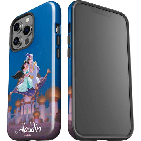Disney Aladdin and Jasmine Magic Carpet iPhone 14 Pro Impact Case