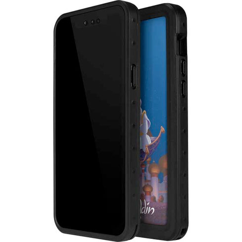 Disney Aladdin and Jasmine Magic Carpet iPhone 14 Pro Max Waterproof Case