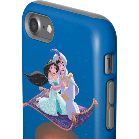 Disney Aladdin and Jasmine Magic Carpet iPhone SE (2nd & 3rd Gen) Pro Case