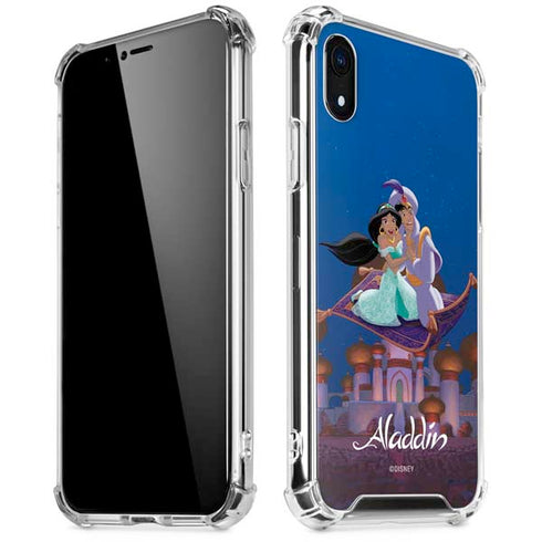Disney Aladdin and Jasmine Magic Carpet iPhone XR Clear Case