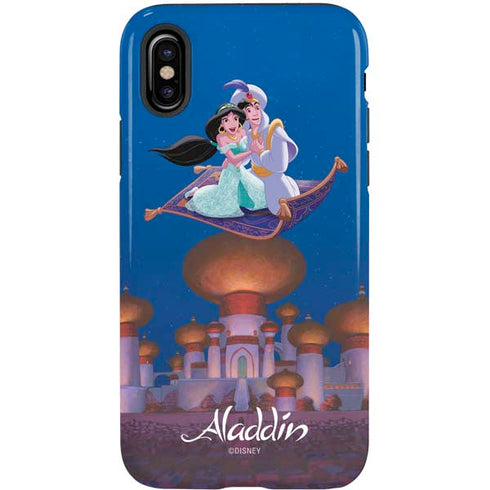 Disney Aladdin and Jasmine Magic Carpet iPhone XS Pro Case