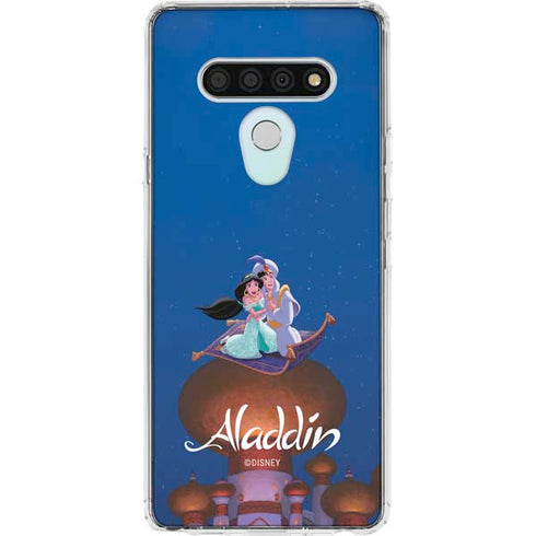 Disney Aladdin and Jasmine Magic Carpet LG Stylo 6 Clear Case