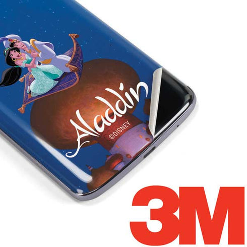 Disney Aladdin and Jasmine Magic Carpet Moto E5 Plus Skin
