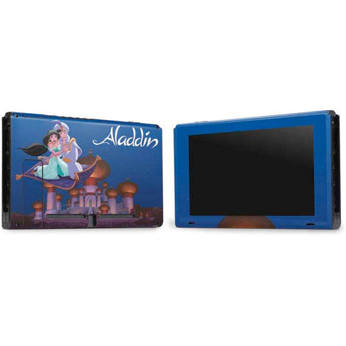 Disney Aladdin and Jasmine Magic Carpet Nintendo Switch Bundle Skin