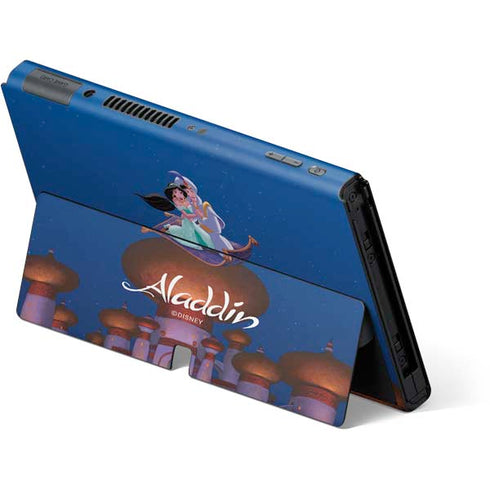 Disney Aladdin and Jasmine Magic Carpet Nintendo Switch OLED (2021) Skin