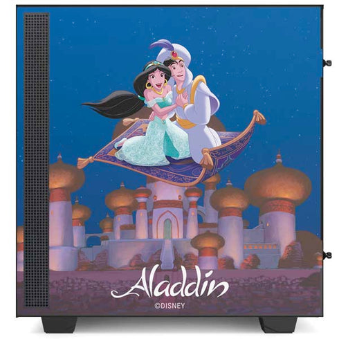 Disney Aladdin and Jasmine Magic Carpet NZXT H510 Compact ATX Mid-Tower Case Skin