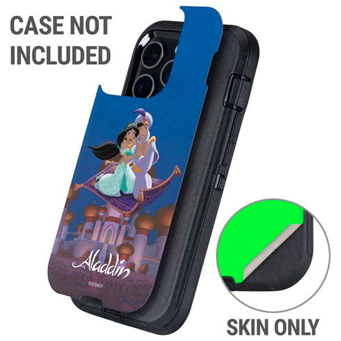 Disney Aladdin and Jasmine Magic Carpet Otterbox Defender iPhone Skin