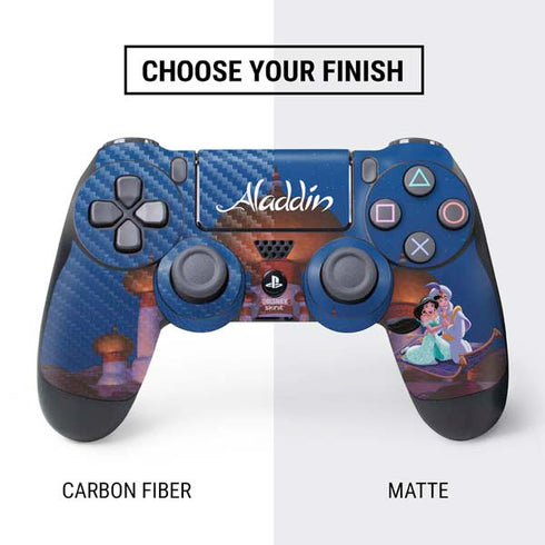 Disney Aladdin and Jasmine Magic Carpet PS4 Controller Skin