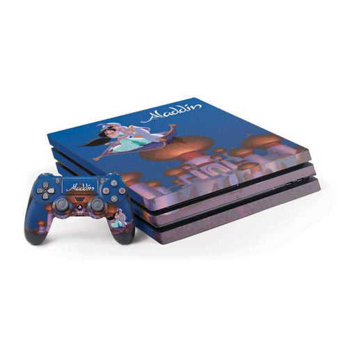 Disney Aladdin and Jasmine Magic Carpet PS4 Pro Bundle Skin