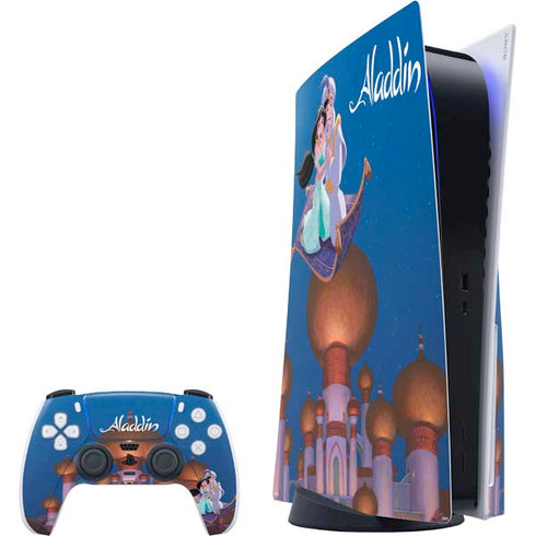 Disney Aladdin and Jasmine Magic Carpet PS5 Bundle Skin