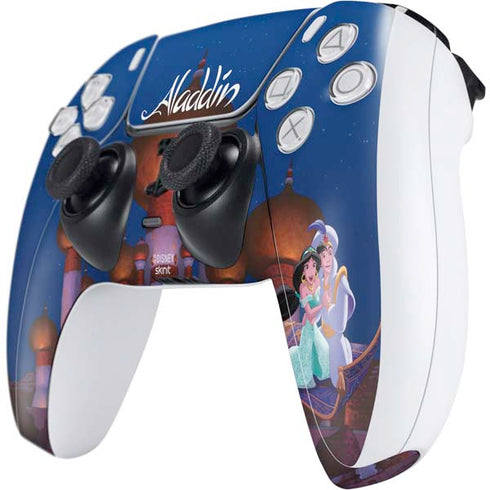 Disney Aladdin and Jasmine Magic Carpet PS5 Controller Skin