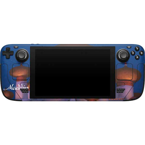 Disney Aladdin and Jasmine Magic Carpet Steam Deck Handheld Gaming Computer Skin