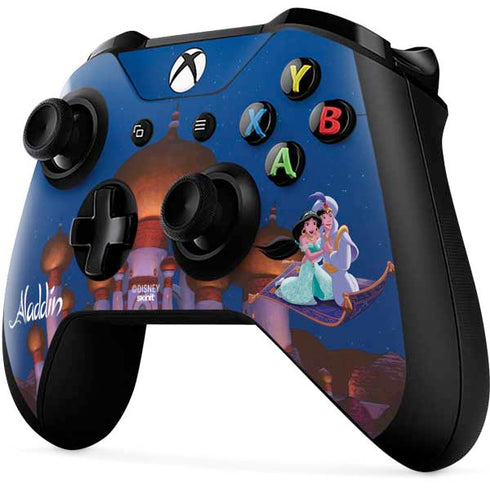 Disney Aladdin and Jasmine Magic Carpet Xbox One X Controller Skin