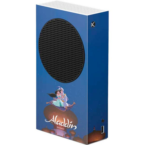 Disney Aladdin and Jasmine Magic Carpet Xbox Series S Console Skin