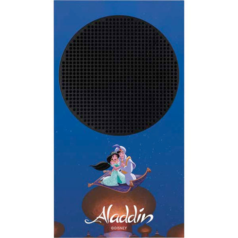 Disney Aladdin and Jasmine Magic Carpet Xbox Series S Console Skin
