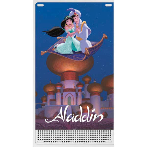 Disney Aladdin and Jasmine Magic Carpet Xbox Series S Console Skin