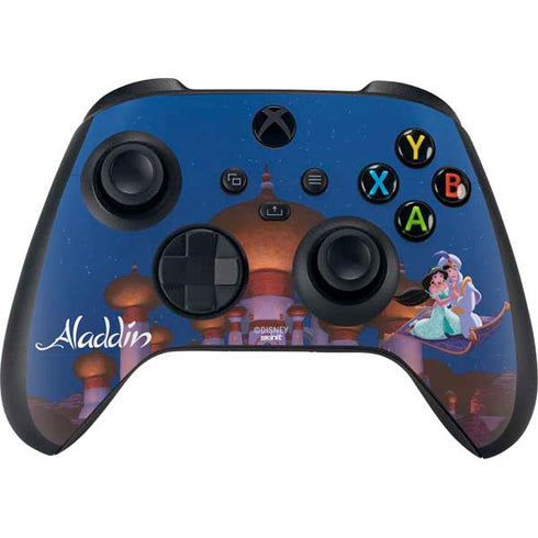 Disney Aladdin and Jasmine Magic Carpet Xbox Series X Controller Skin