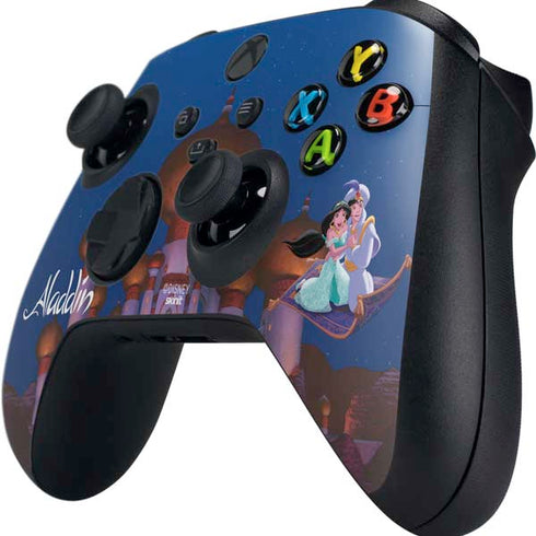 Disney Aladdin and Jasmine Magic Carpet Xbox Series X Controller Skin