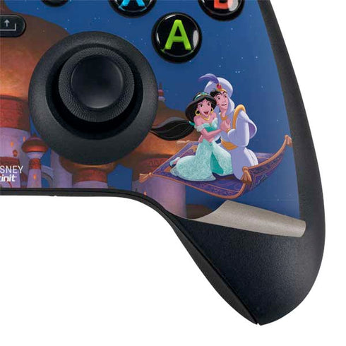 Disney Aladdin and Jasmine Magic Carpet Xbox Series X Controller Skin