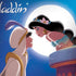 Disney Aladdin and Princess Jasmine Kiss Dell Alienware Skin