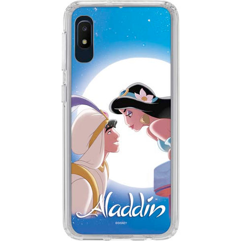 Disney Aladdin and Princess Jasmine Kiss Galaxy A10e Clear Case