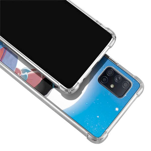 Disney Aladdin and Princess Jasmine Kiss Galaxy A71 5G Clear Case