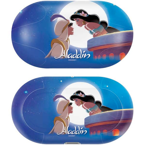 Disney Aladdin and Princess Jasmine Kiss Galaxy Buds Plus Skin