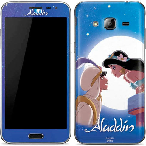 Disney Aladdin and Princess Jasmine Kiss Galaxy J3 Skin